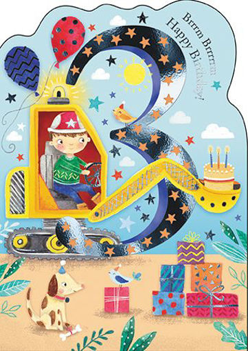 Picture of 3RD BIRTHDAY CARD